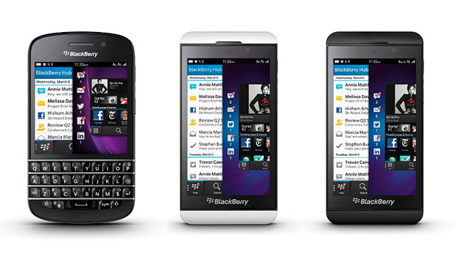 blackberry 10 devices
