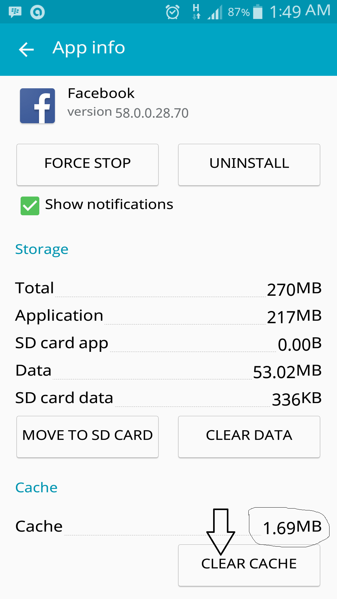 how to fix there is insufficient space on the device