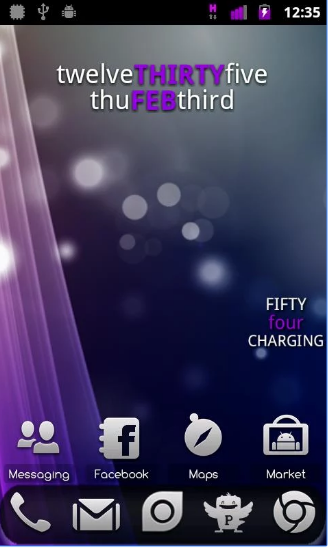 ADW launcher for android