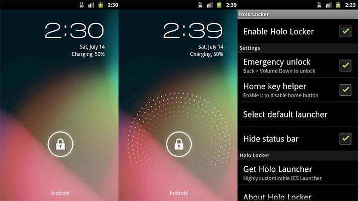Holo Locker for android